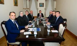 TSB Yönetim Kurulu, Cumhurbaşkanı Yardımcısı Cevdet Yılmaz’la bir araya geldi