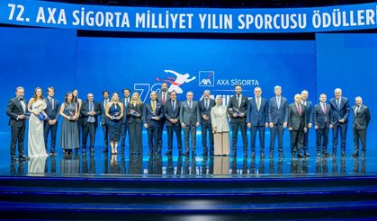 72 yıllık gelenek AXA Sigorta ile yeni bir döneme girdi: Yılın Sporcusu Ödülleri sahiplerini buldu