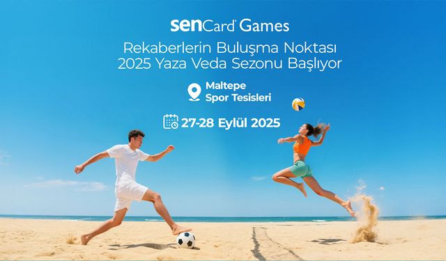 senCard Games 2025 Yaza Veda Sezonu için  geri sayım başladı!