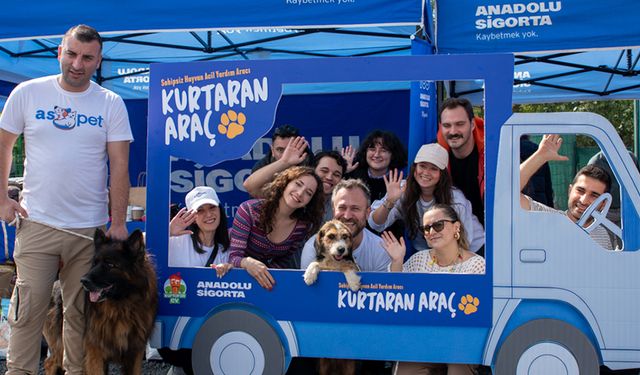 Anadolu Sigorta’dan can dostlara kurtaran destek