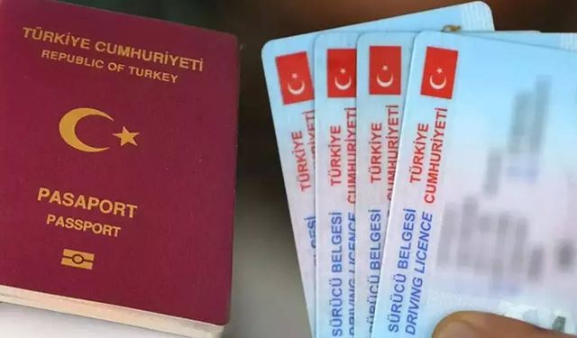 Pasaport, ehliyet, kimlik kartı belgelerine zam: İşte yeni ücretler