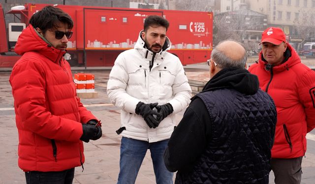 DASK Tırı İstanbul Meydanlarında