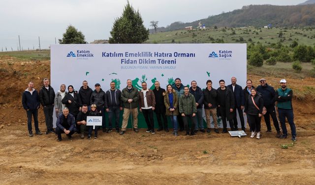Katılım Emeklilik, 10 Bin Fidanı Toprakla Buluşturdu