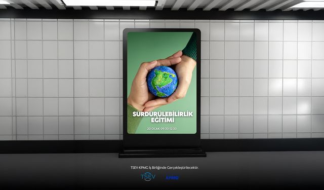 TSEV  Sürdürülebilirlik Eğitimi, KPMG Akademi – TSEV iş birliğiyle gerçekleştirilecektir.