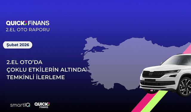 Quick Finans & SmartIQ Şubat 2. El oto raporu: Sektörde öne çıkan güncel trendler