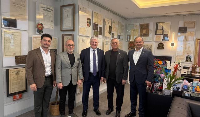 TOBB ve İTO’dan TSB Başkanı Ahmet Yaşar’a ziyaret