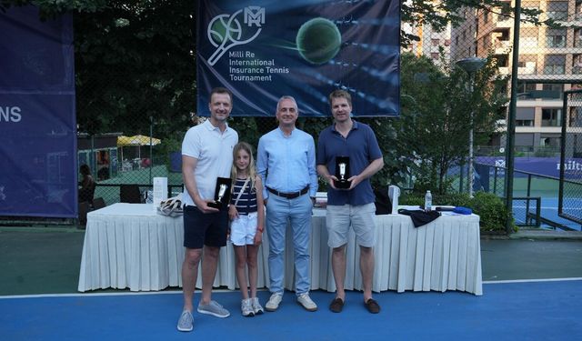 Millî Reasürans’ın geleneksel tenis turnuvası sektörü bir araya getirdi