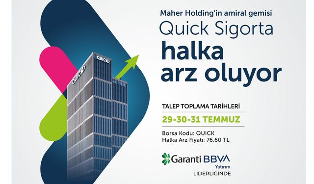 Quick Sigorta'nın SPK onaylı halka arz süreci başladı