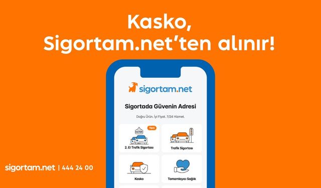 Sigortam.net’ten kasko teklifinde yeni dönem