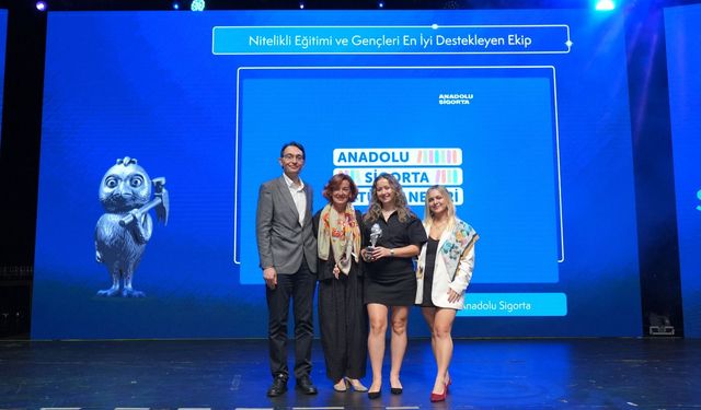 Anadolu Sigorta’ya prestijli ödül programlarından üst üste başarı