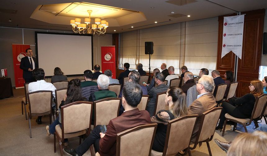 Sompo Sigorta bölgesel acente buluşmalarına Ankara’da başladı