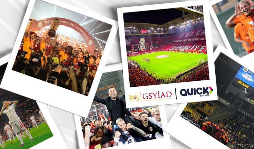 Quick Sigorta sponsorluğunda Galatasaray'ın en özel anları yarışacak