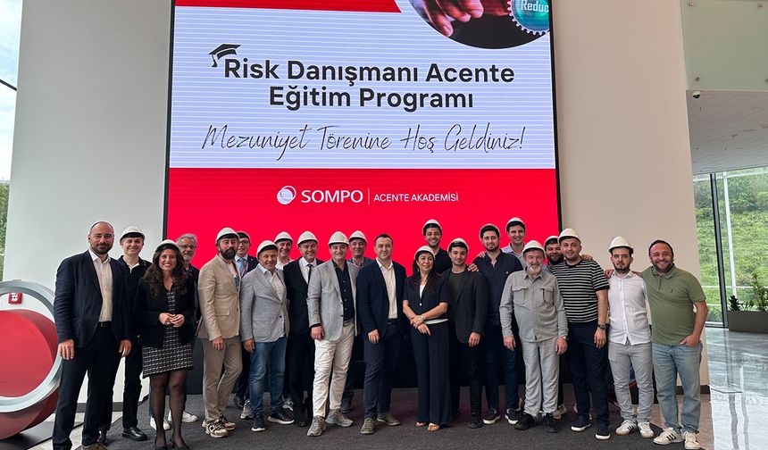 Sompo mezunları sahada: Tehlike varsa biz de varız!