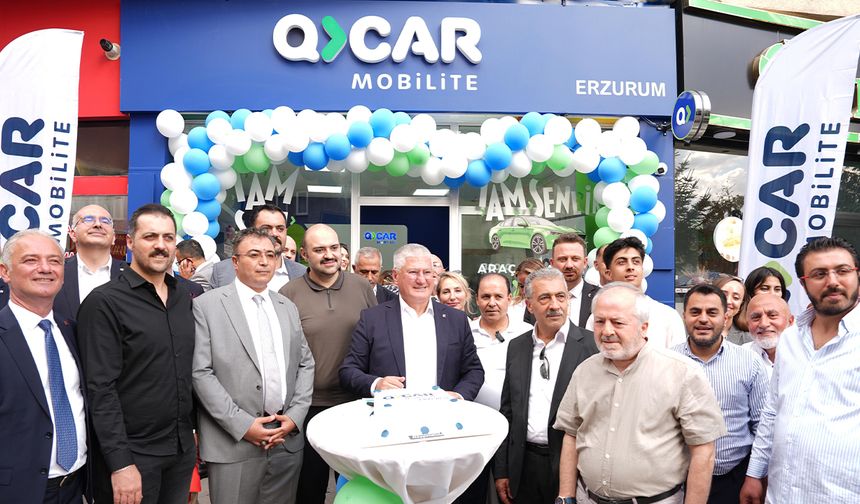 QCAR Mobilite, Erzurum'da kontağı çevirdi!