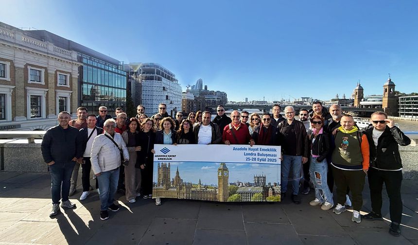 Tarihle buluşan performans: Anadolu Hayat Emeklilik’ten Londra yolculuğu