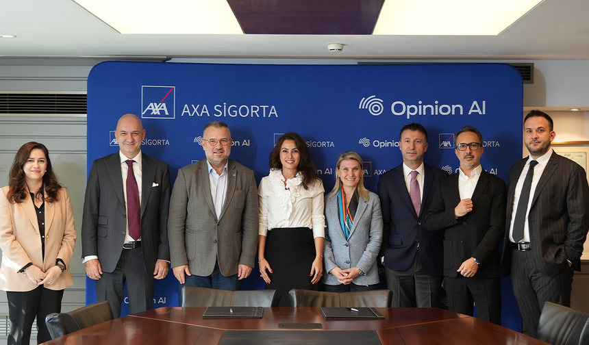 Axa Sigorta ile Opinion AI işbirliği: Sağlık provizyon süreçlerinde yenilikçi hamle