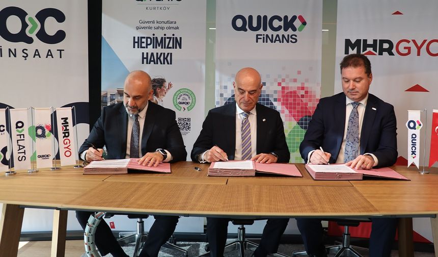 Quick Finans ile QFLATS alıcılarına avantajlı kredi kapısı açılıyor