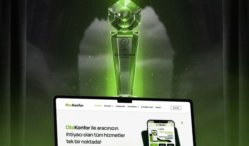 Altın Örümcek Ödülleri’nde OtoKonfor'a Otomotiv kategorisinde ödül
