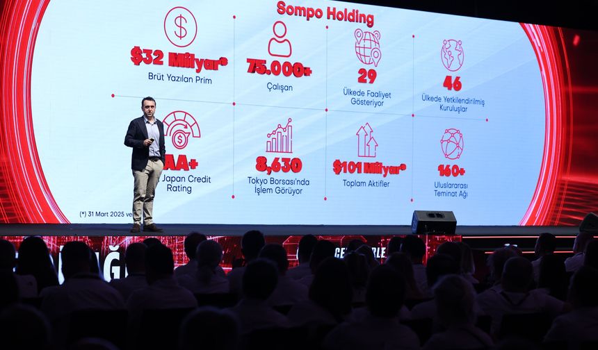 Sompo Sigorta Kıbrıs lansmanında acenteleri onurlandırdı