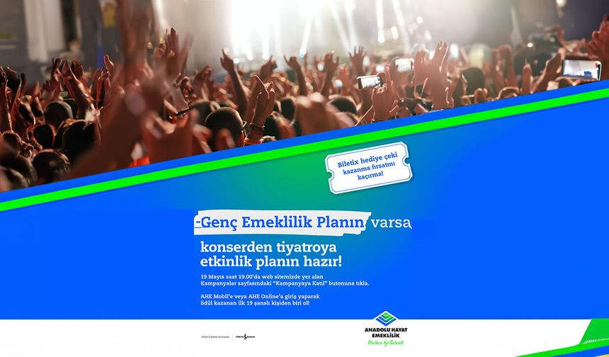 Anadolu Hayat Emeklilik’ten genç emeklilik planına özel hediye çeki kampanyası