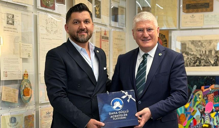 Daha Güçlü Acenteler Platformu’ndan TSB Başkanı Ahmet Yaşar’a ziyaret