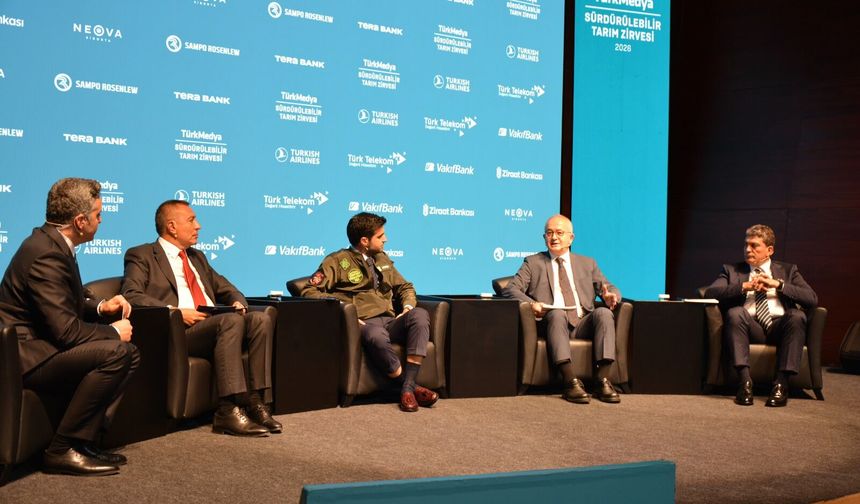 Sürdürülebilir Tarım Zirvesi’nde sigortanın stratejik rolü öne çıktı