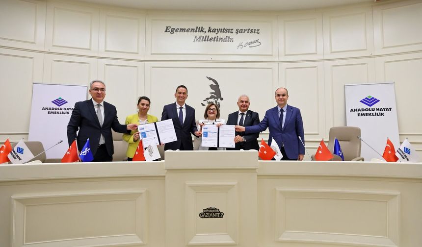 Gaziantep Büyükşehir Belediyesi ve Anadolu Hayat Emeklilik'ten güvence devamı
