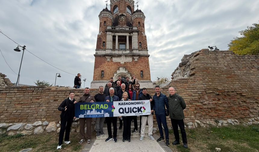 Quick Sigorta’dan başarılı acentelerine Belgrad ödülü