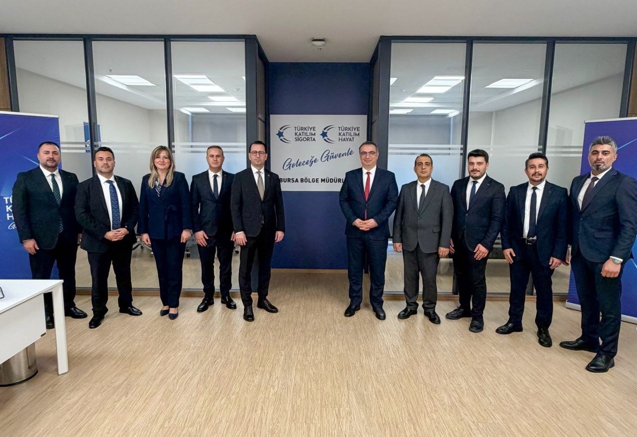 Türkiye Katılım Sigorta üst yönetimi Bursa’da saha ve banka yöneticileriyle buluştu